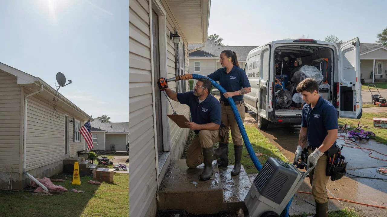 Ceiling Water Damage Restoration in Barnesville, MN near me